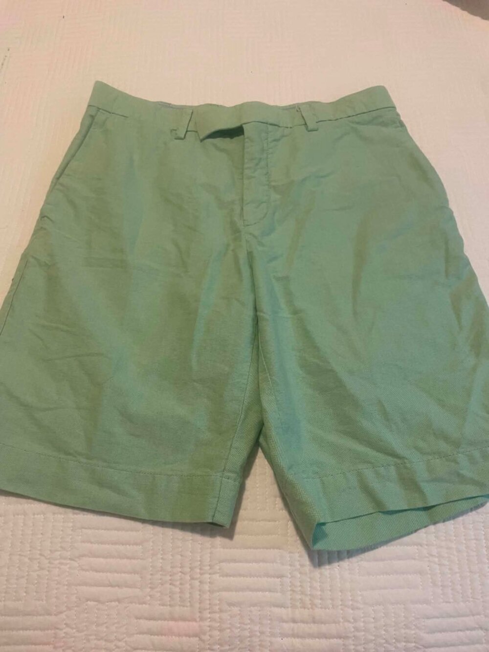 Ralph Lauren Size 30 Shorts Flat Front, Green